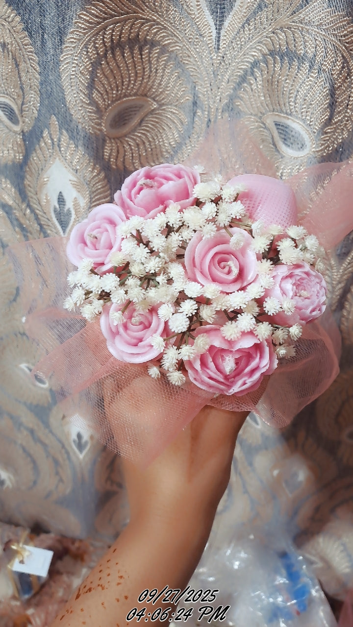 Mini candle bouquet