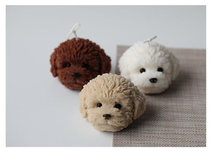 Puppy face Candle