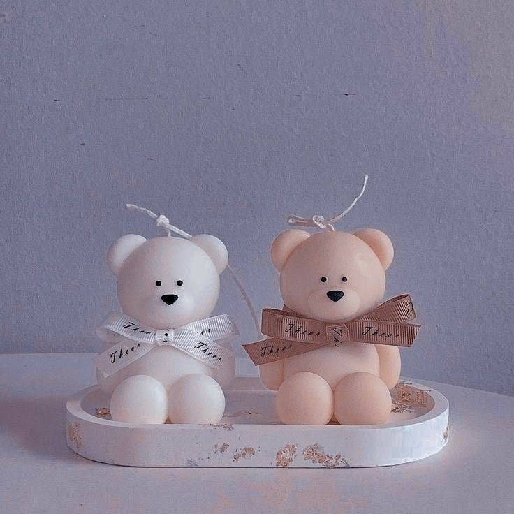 Teddy bears with tray Deal