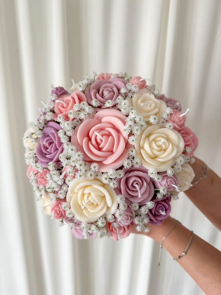 Flower Candle bouquet